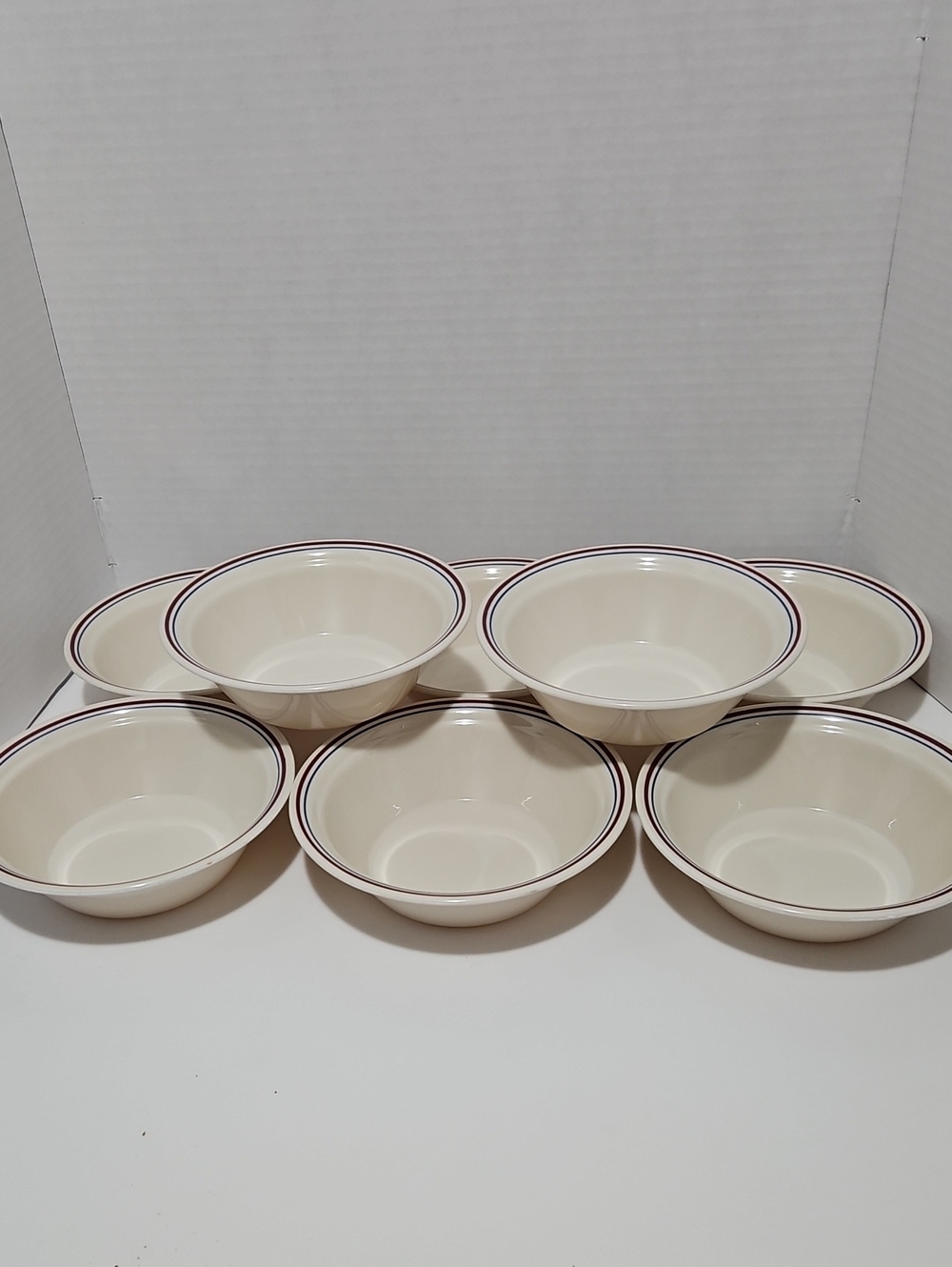 Corelle Cereal Bowls Retired Abundance Pattern - Set of 8